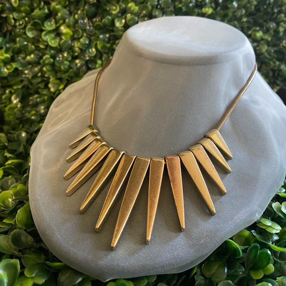 Golden Spiked Piece